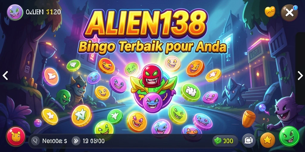 Tampilkan gameplay Bingo yang seru dan interaktif di ALIEN138.