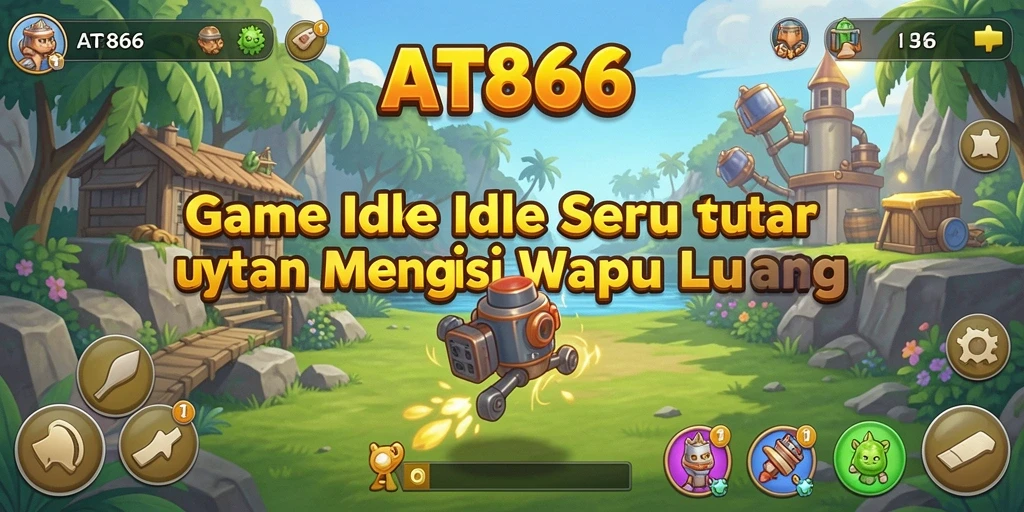 Screenshot AT866 menampilkan gameplay Idle yang menarik dan menantang.