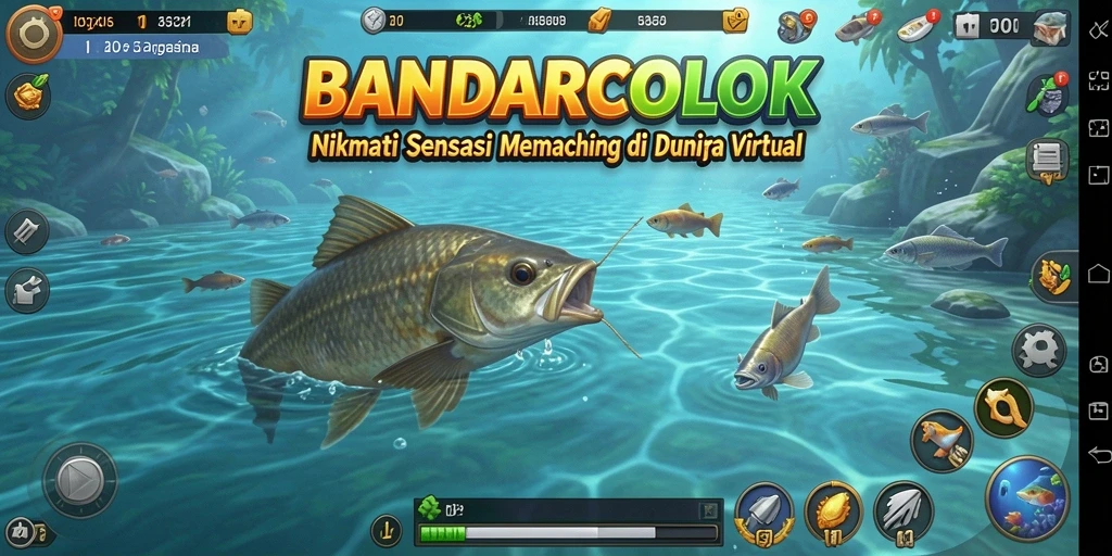 Tangkapan ikan yang menakjubkan dalam gameplay BANDARCOLOK.