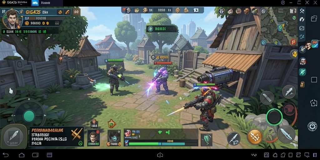 Tampilan menarik dari gameplay SLG yang mendebarkan.