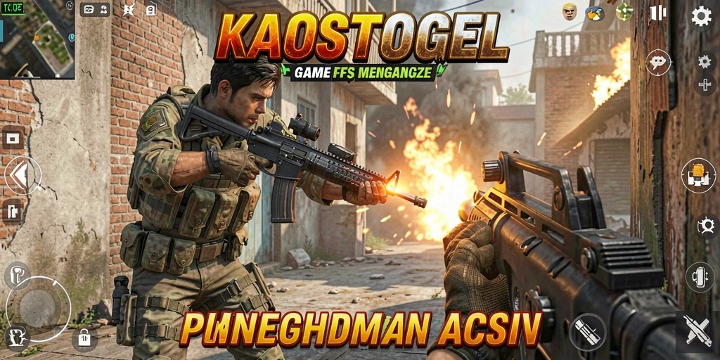 Tampilan gameplay seru dari KAOSTOGEL dengan aksi yang menegangkan.