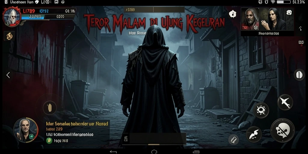 Gameplay LI789 dengan suasana menyeramkan dan menegangkan.