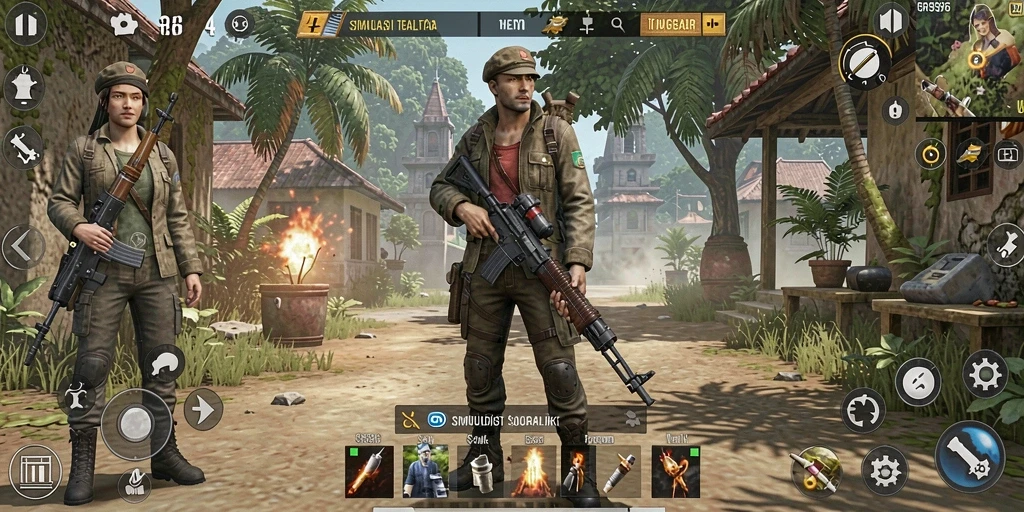 Tampilan gameplay SR996 yang menarik dan interaktif.