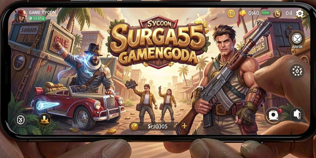 Tampilan gameplay SURGA55 yang menarik dan interaktif.