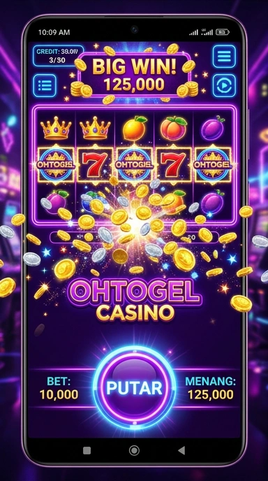 Tampilan antarmuka aplikasi ohtogel yang ramah pengguna.